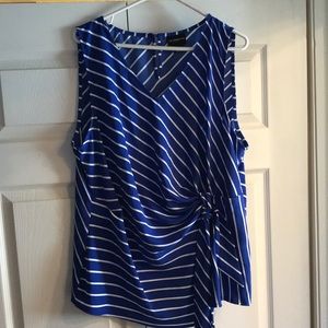 Liz Claiborne stripe top